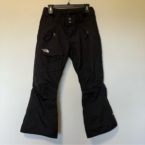 The North Face black ski snow pants XS short